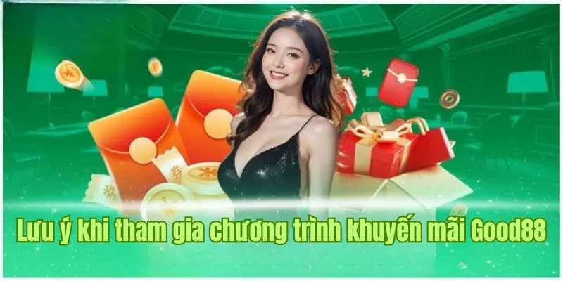 Khuyến mãi hoàn trả Good88 - Cập nhật thông tin mới nhất 2025 3 Lưu ý một số vấn đề khi tham gia nhận khuyến mãi hoàn trả Good88